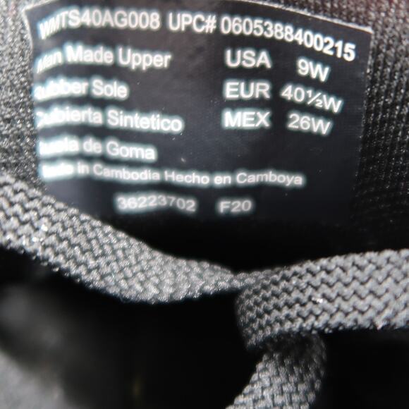 TredSafe Shoes Womens 9W Slip Resistant Sneakers Black Lace Up Comfort Workwear - Picture 7 of 14